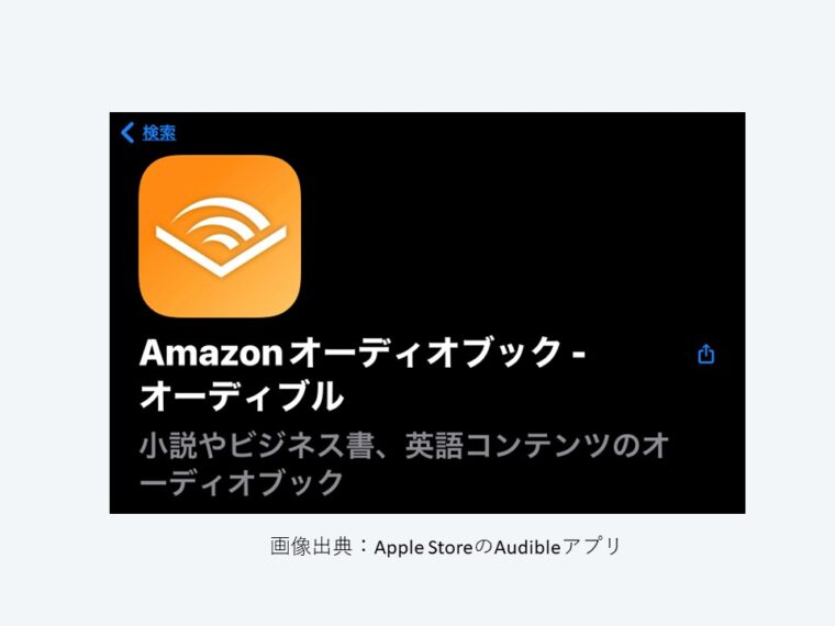 Amazon Audiblleアプリ

